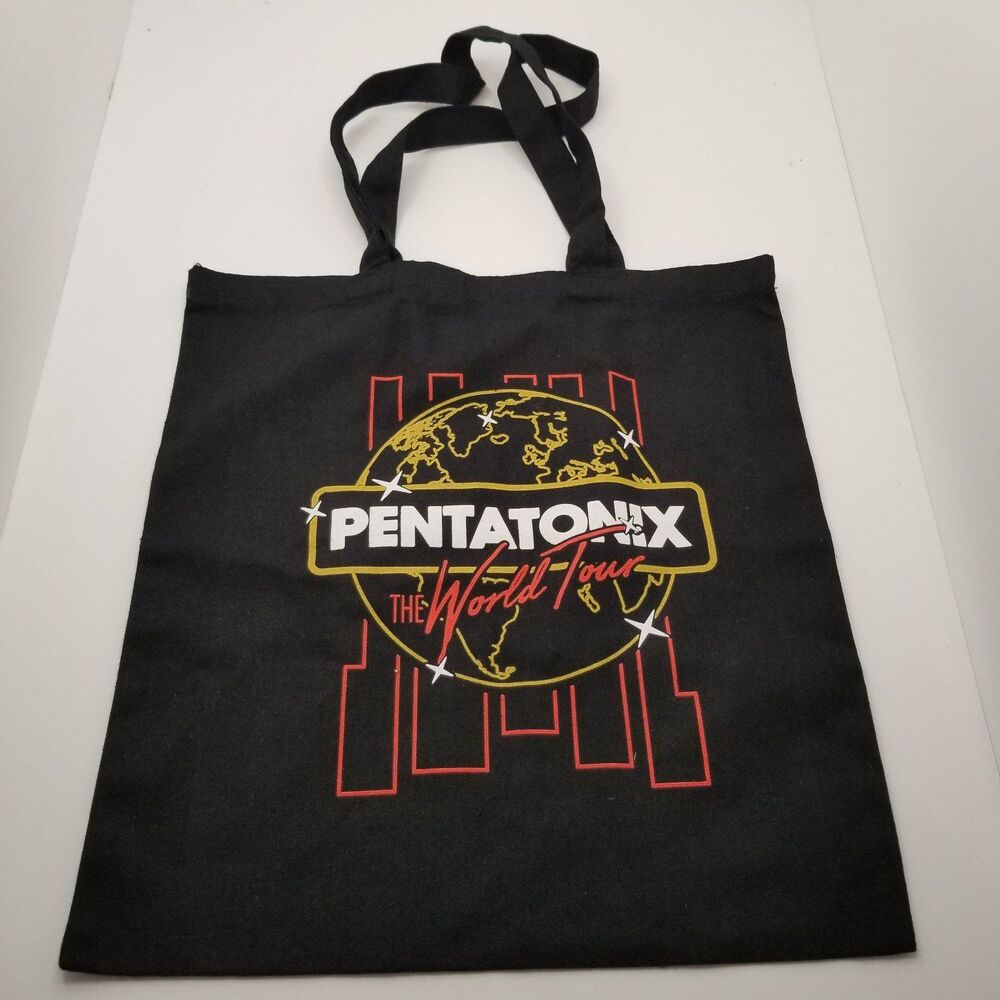 Pentatonix Tote Bag Graphic Logo Casual